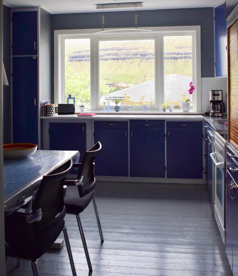 Brekkustova - Modern, Cosy And Spacious Apartment Klaksvík Eksteriør bilde